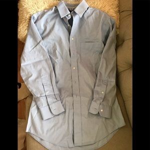 EUC JOS A. BANK Men’s lt. blue button down. 15-32